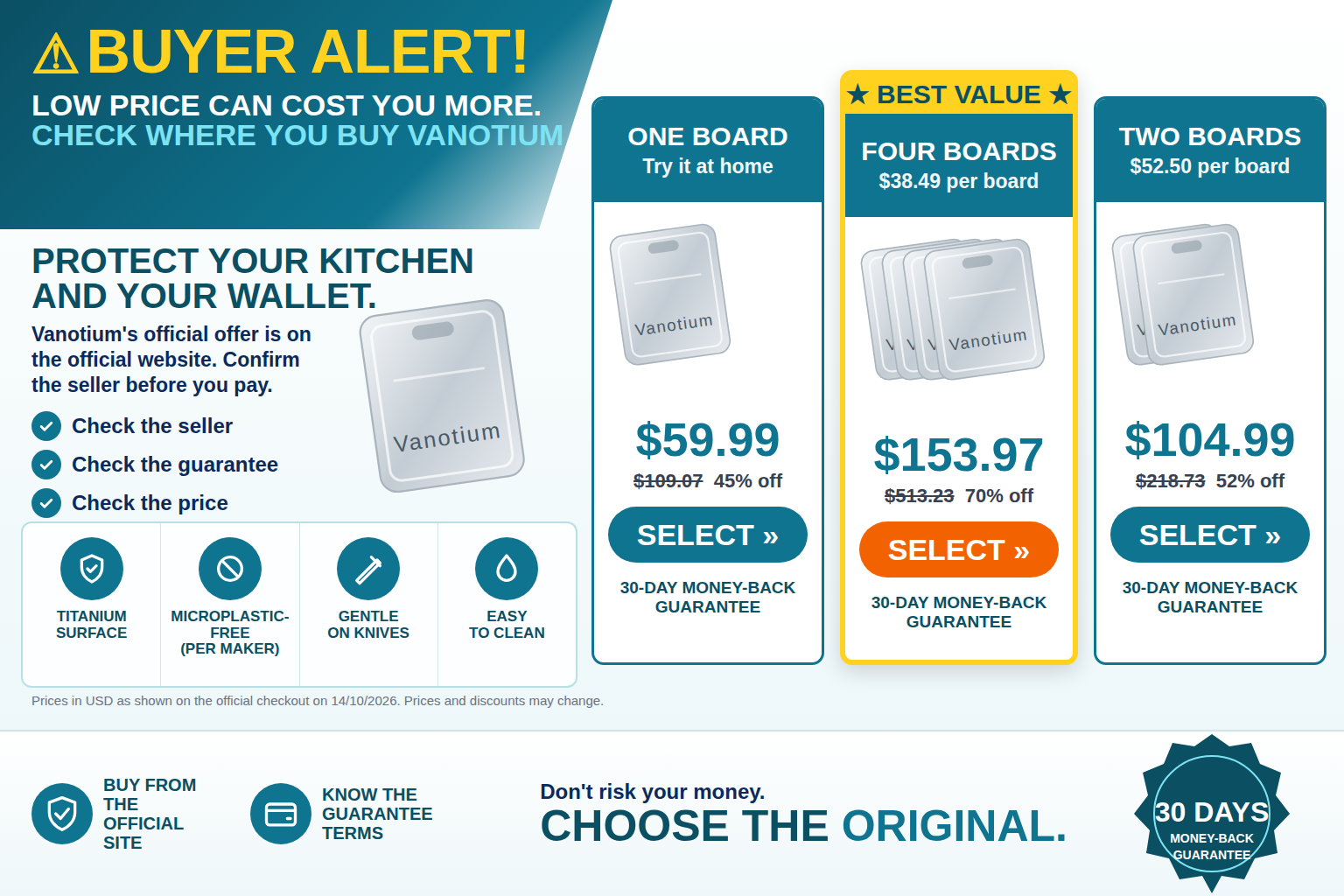 Vanotium scam alert: what to check before buying